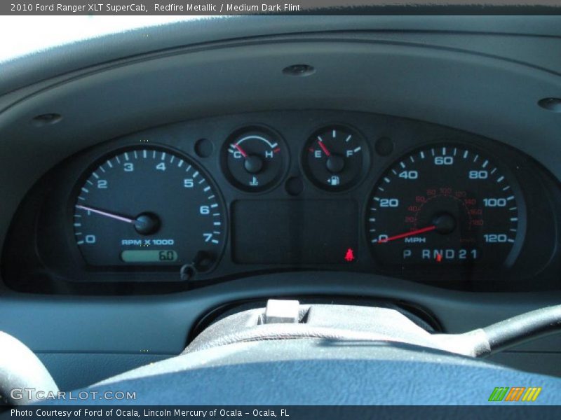 Redfire Metallic / Medium Dark Flint 2010 Ford Ranger XLT SuperCab