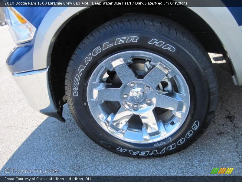 Deep Water Blue Pearl / Dark Slate/Medium Graystone 2010 Dodge Ram 1500 Laramie Crew Cab 4x4
