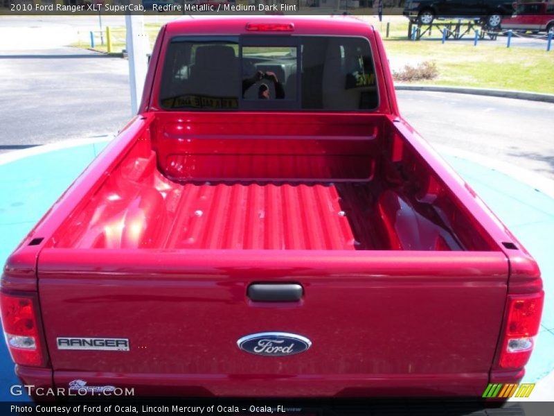 Redfire Metallic / Medium Dark Flint 2010 Ford Ranger XLT SuperCab