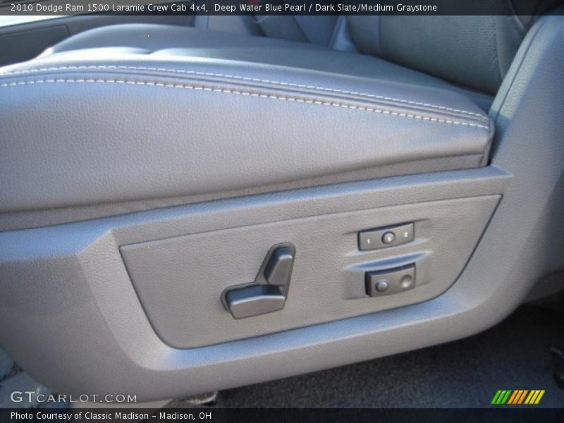 Deep Water Blue Pearl / Dark Slate/Medium Graystone 2010 Dodge Ram 1500 Laramie Crew Cab 4x4