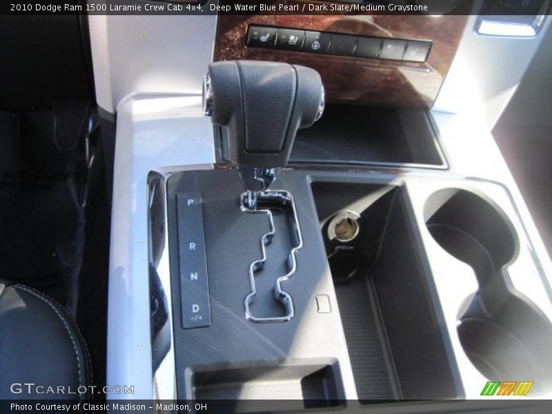 Deep Water Blue Pearl / Dark Slate/Medium Graystone 2010 Dodge Ram 1500 Laramie Crew Cab 4x4