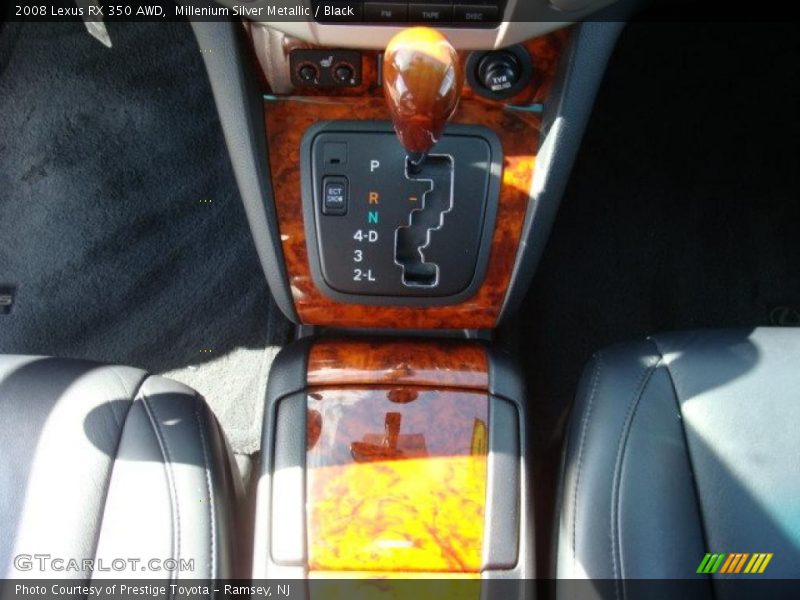 Millenium Silver Metallic / Black 2008 Lexus RX 350 AWD