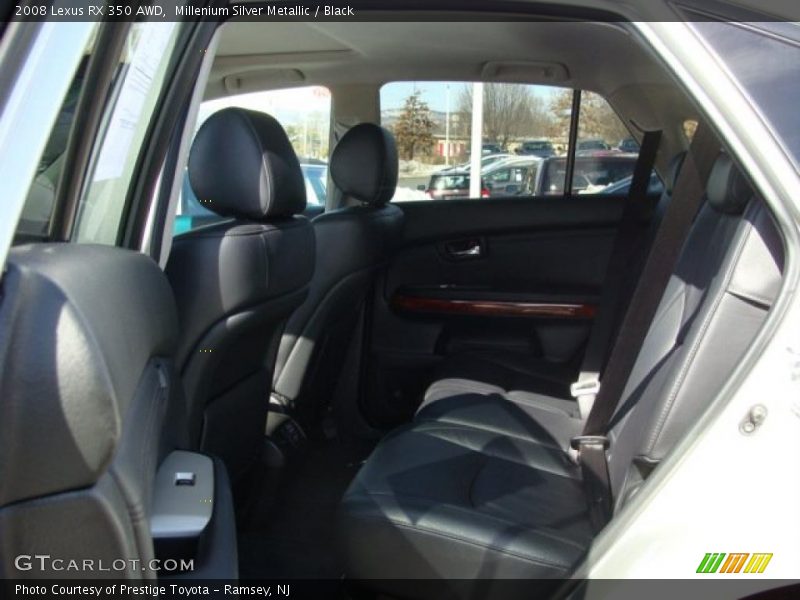 Millenium Silver Metallic / Black 2008 Lexus RX 350 AWD