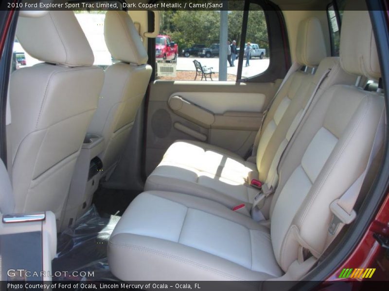 Dark Copper Metallic / Camel/Sand 2010 Ford Explorer Sport Trac Limited