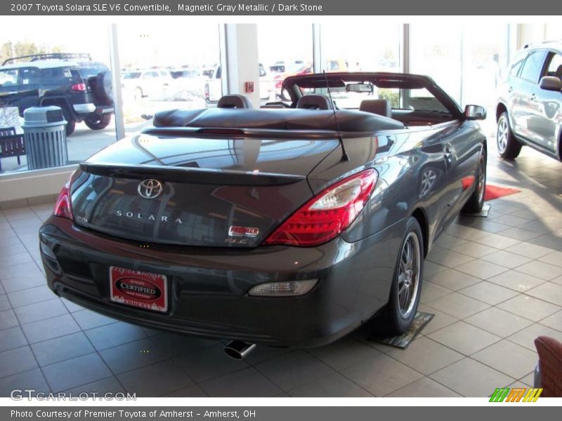 Magnetic Gray Metallic / Dark Stone 2007 Toyota Solara SLE V6 Convertible