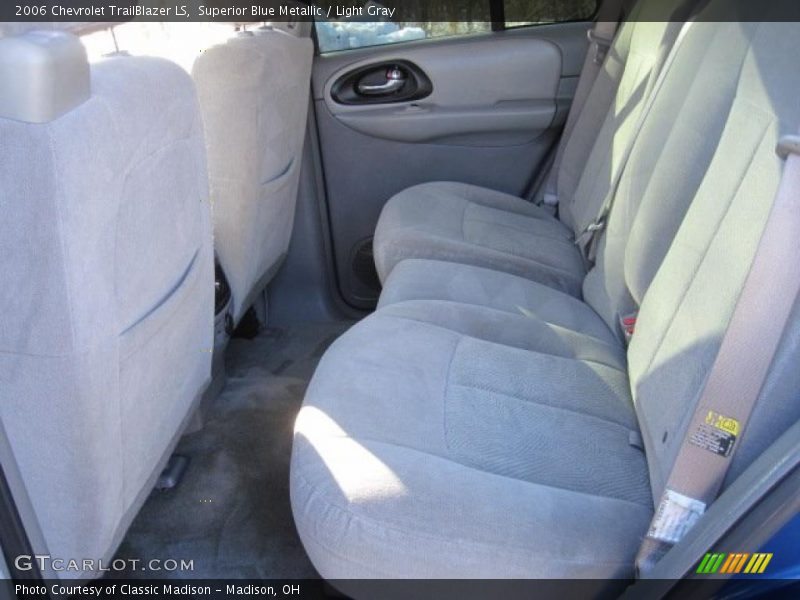 Superior Blue Metallic / Light Gray 2006 Chevrolet TrailBlazer LS