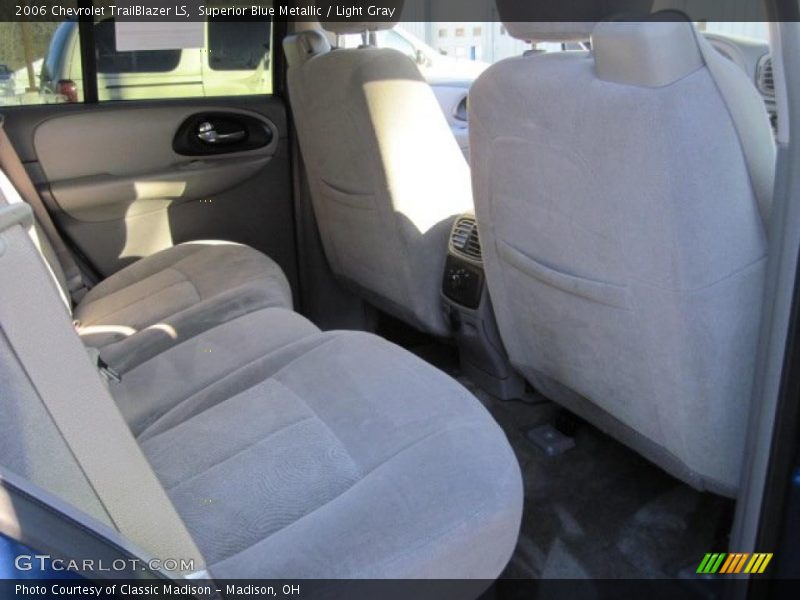 Superior Blue Metallic / Light Gray 2006 Chevrolet TrailBlazer LS
