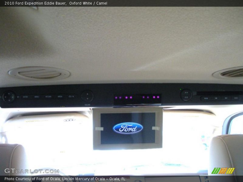 Oxford White / Camel 2010 Ford Expedition Eddie Bauer