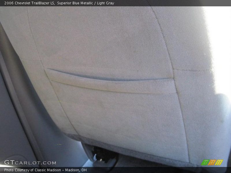 Superior Blue Metallic / Light Gray 2006 Chevrolet TrailBlazer LS