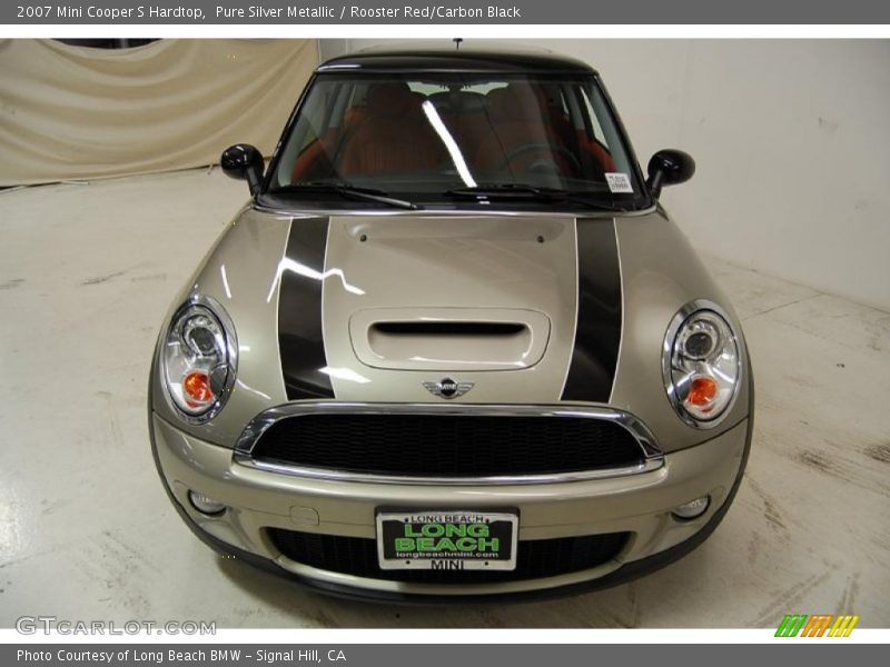 Pure Silver Metallic / Rooster Red/Carbon Black 2007 Mini Cooper S Hardtop