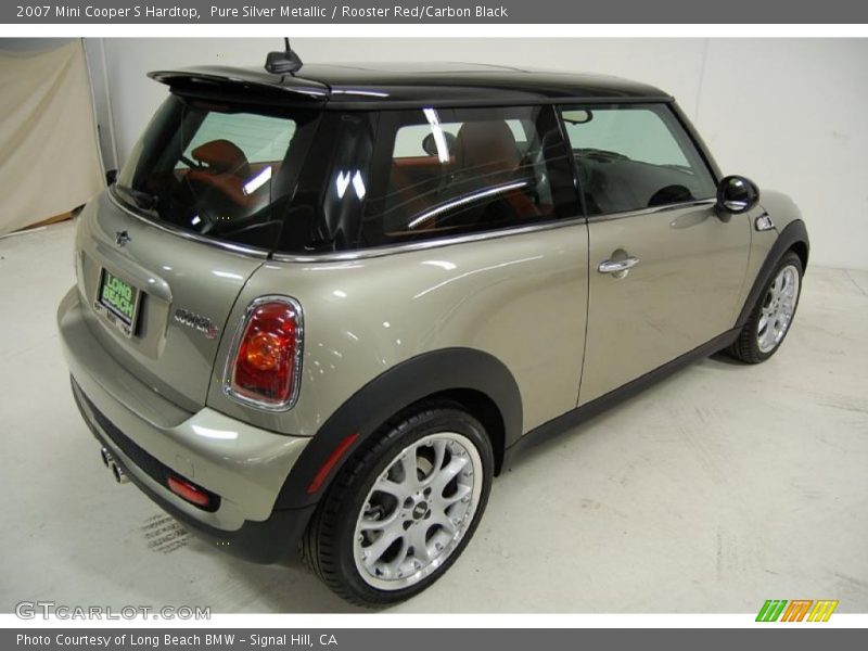 Pure Silver Metallic / Rooster Red/Carbon Black 2007 Mini Cooper S Hardtop