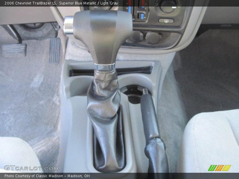 Superior Blue Metallic / Light Gray 2006 Chevrolet TrailBlazer LS
