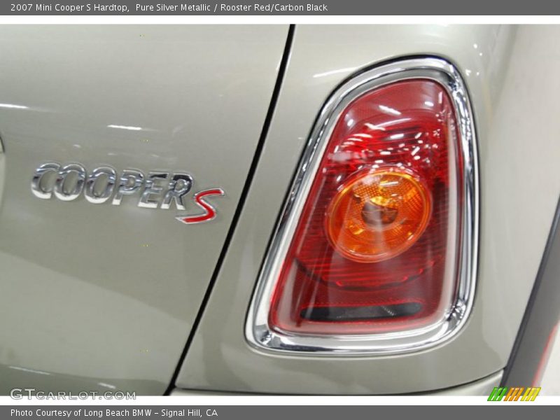 Pure Silver Metallic / Rooster Red/Carbon Black 2007 Mini Cooper S Hardtop