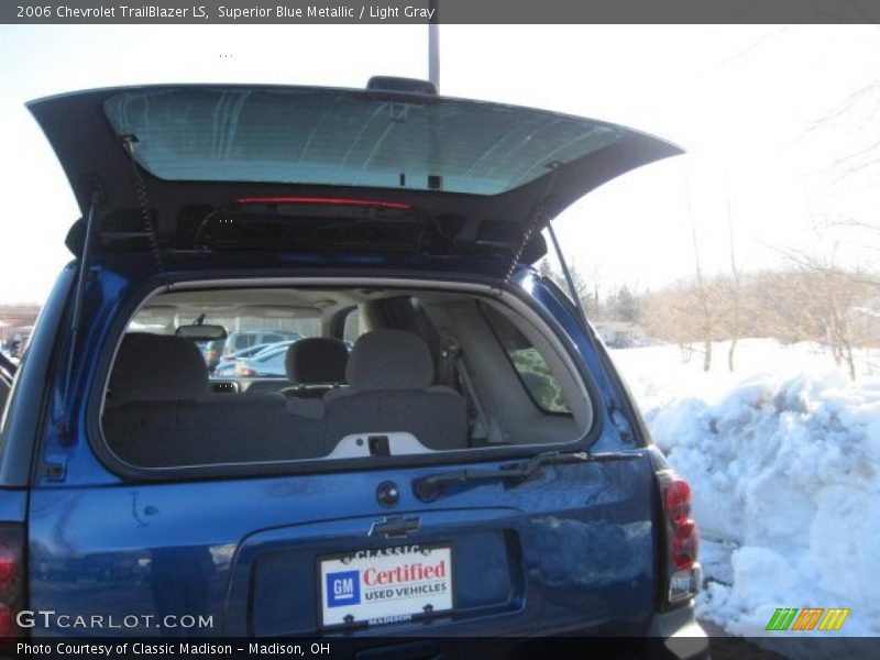 Superior Blue Metallic / Light Gray 2006 Chevrolet TrailBlazer LS