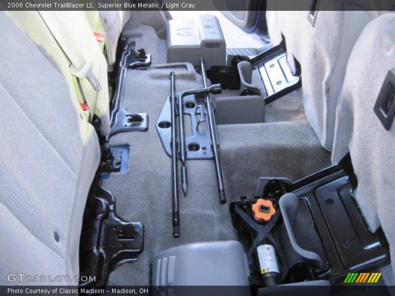 Superior Blue Metallic / Light Gray 2006 Chevrolet TrailBlazer LS