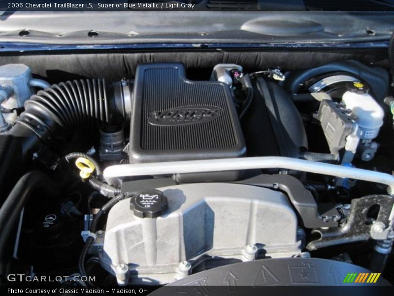 Superior Blue Metallic / Light Gray 2006 Chevrolet TrailBlazer LS