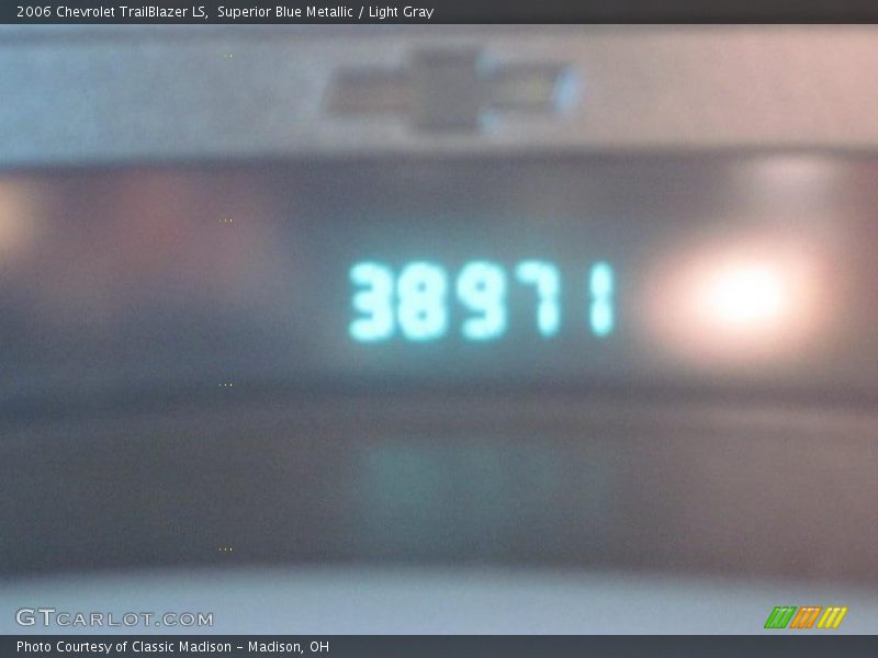 Superior Blue Metallic / Light Gray 2006 Chevrolet TrailBlazer LS