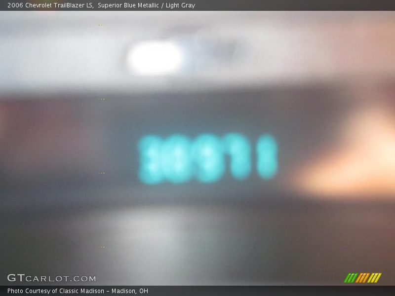 Superior Blue Metallic / Light Gray 2006 Chevrolet TrailBlazer LS