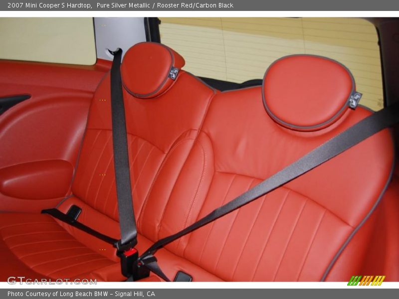 Pure Silver Metallic / Rooster Red/Carbon Black 2007 Mini Cooper S Hardtop