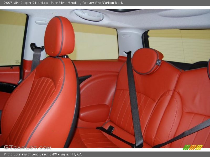 Pure Silver Metallic / Rooster Red/Carbon Black 2007 Mini Cooper S Hardtop