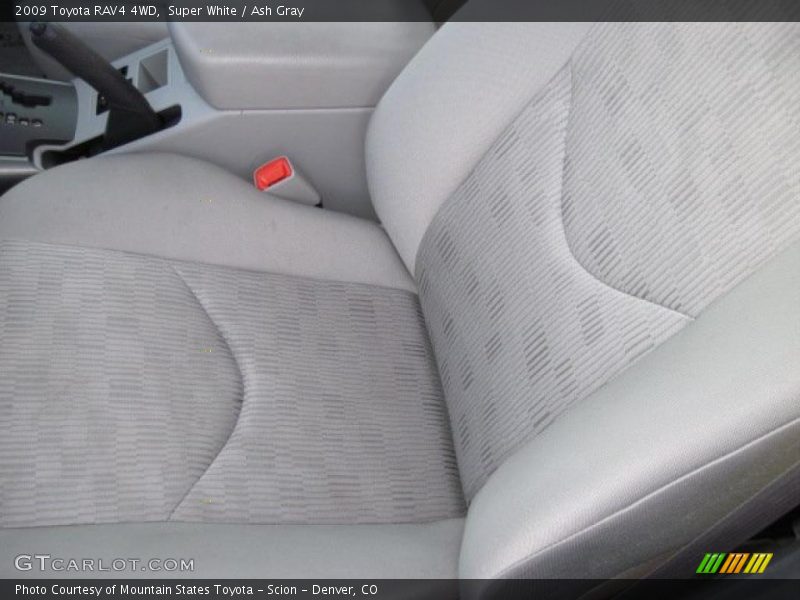 Super White / Ash Gray 2009 Toyota RAV4 4WD