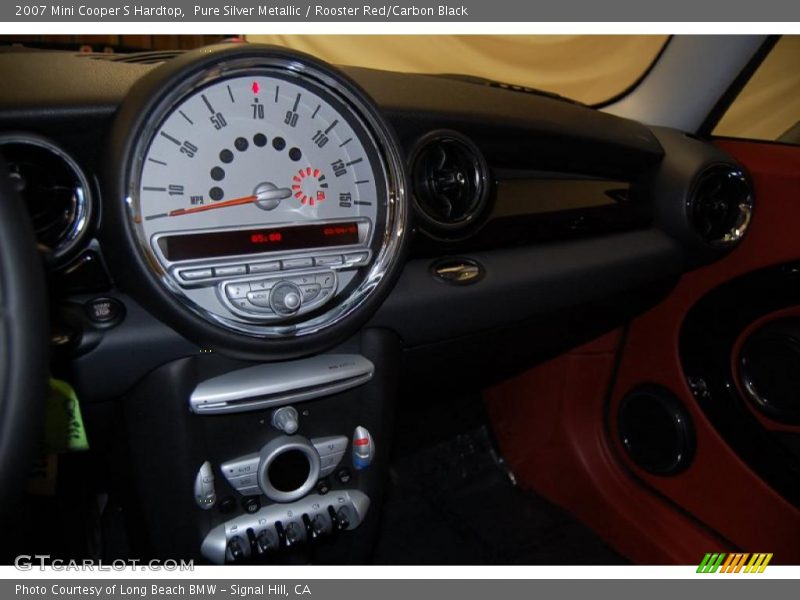 Pure Silver Metallic / Rooster Red/Carbon Black 2007 Mini Cooper S Hardtop