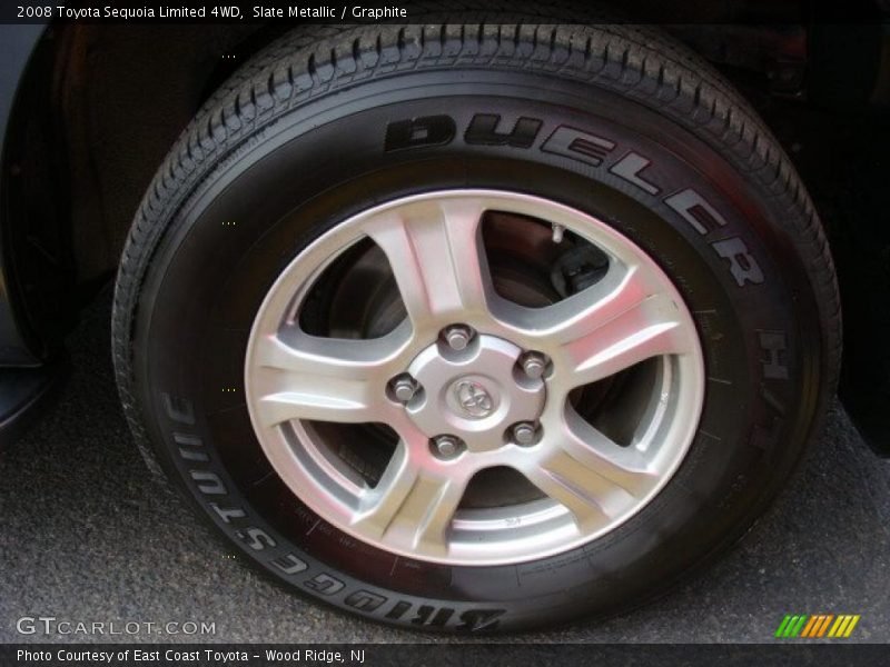 Slate Metallic / Graphite 2008 Toyota Sequoia Limited 4WD