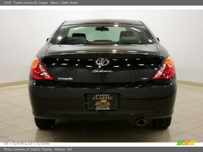 Black / Dark Stone 2005 Toyota Solara SE Coupe