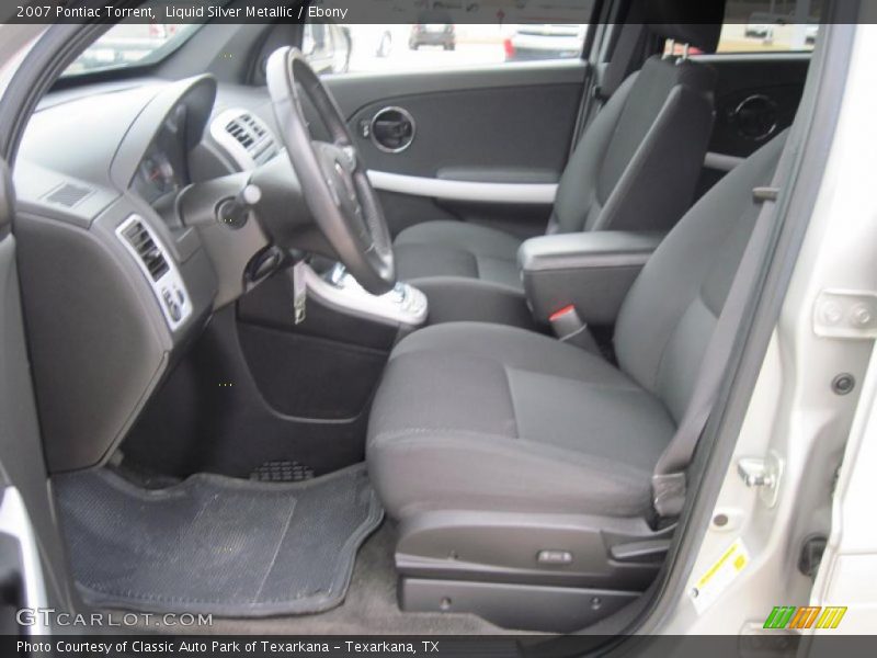 Liquid Silver Metallic / Ebony 2007 Pontiac Torrent