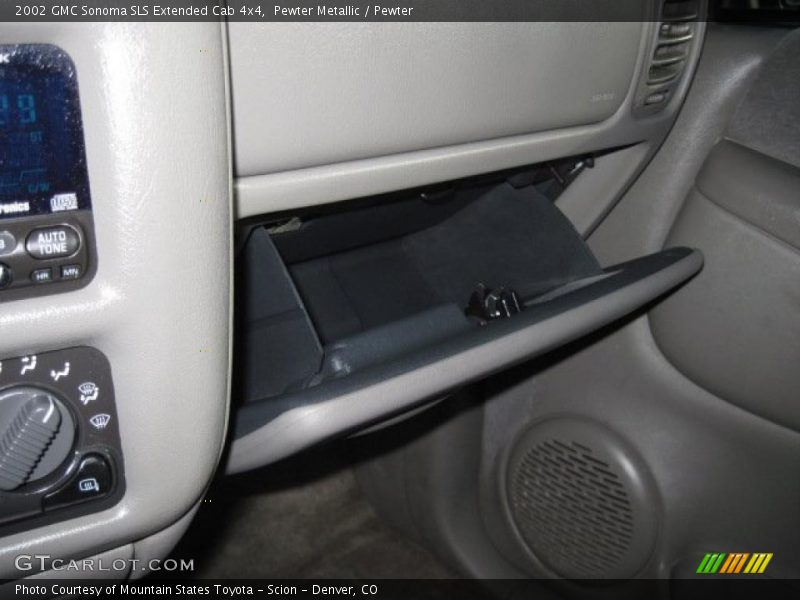 Pewter Metallic / Pewter 2002 GMC Sonoma SLS Extended Cab 4x4