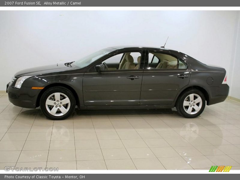 Alloy Metallic / Camel 2007 Ford Fusion SE
