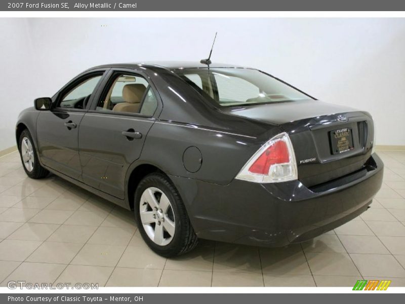 Alloy Metallic / Camel 2007 Ford Fusion SE
