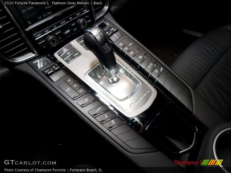 Platinum Silver Metallic / Black 2010 Porsche Panamera S