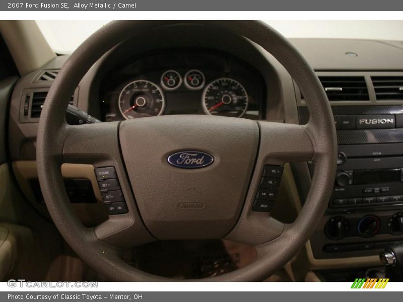 Alloy Metallic / Camel 2007 Ford Fusion SE