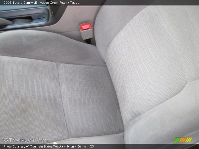 Aspen Green Pearl / Taupe 2005 Toyota Camry LE