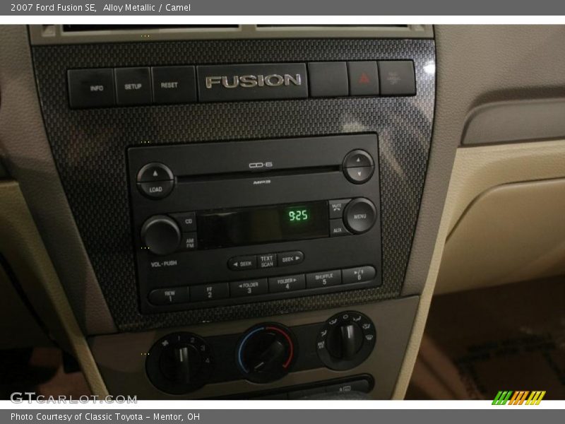 Alloy Metallic / Camel 2007 Ford Fusion SE
