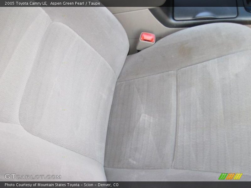 Aspen Green Pearl / Taupe 2005 Toyota Camry LE