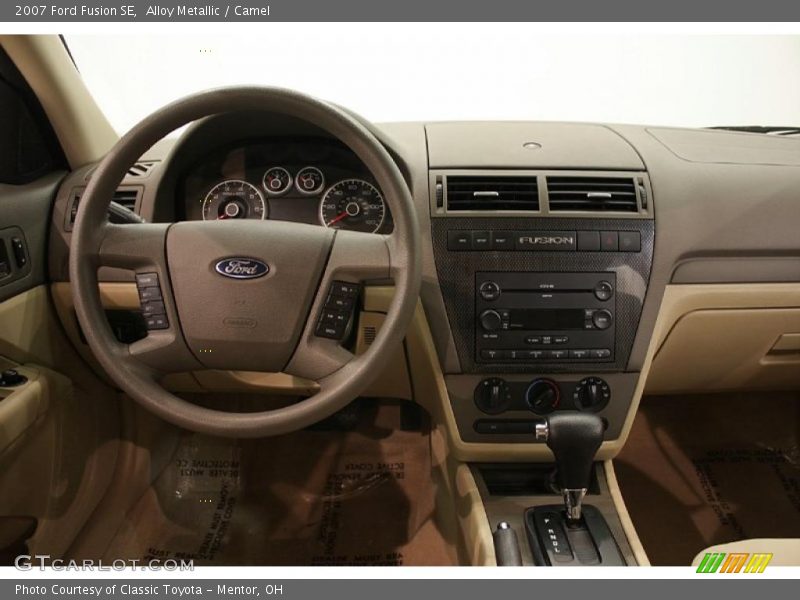 Alloy Metallic / Camel 2007 Ford Fusion SE