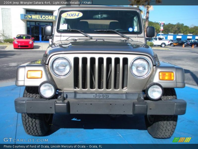 Light Khaki Metallic / Khaki 2004 Jeep Wrangler Sahara 4x4