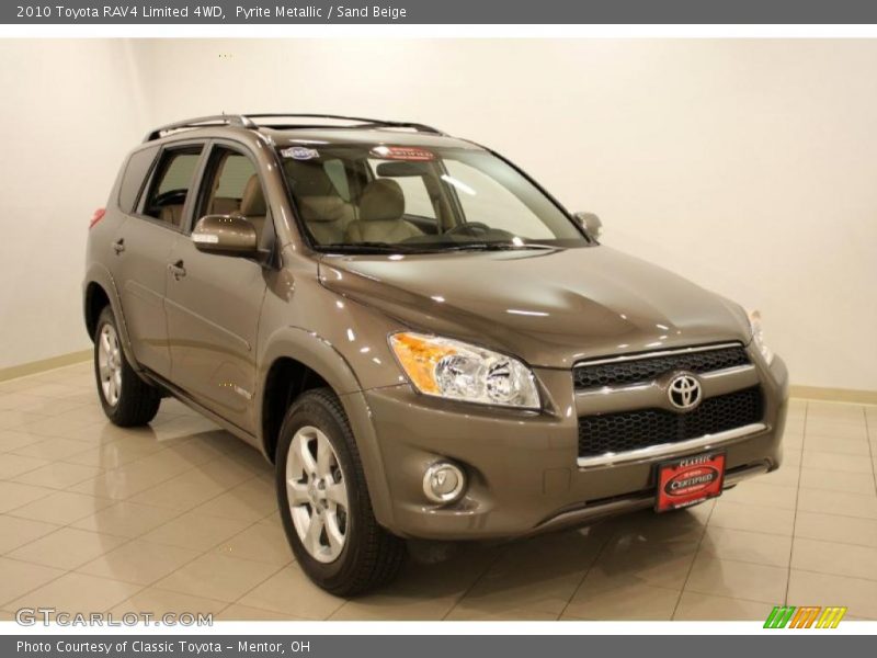 Pyrite Metallic / Sand Beige 2010 Toyota RAV4 Limited 4WD