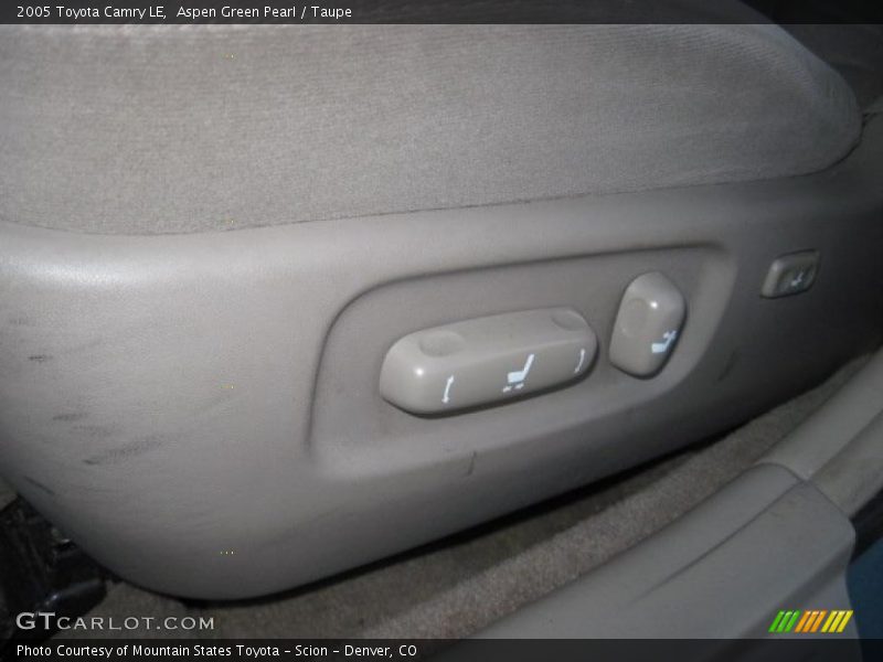 Aspen Green Pearl / Taupe 2005 Toyota Camry LE