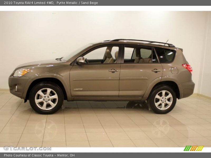 Pyrite Metallic / Sand Beige 2010 Toyota RAV4 Limited 4WD