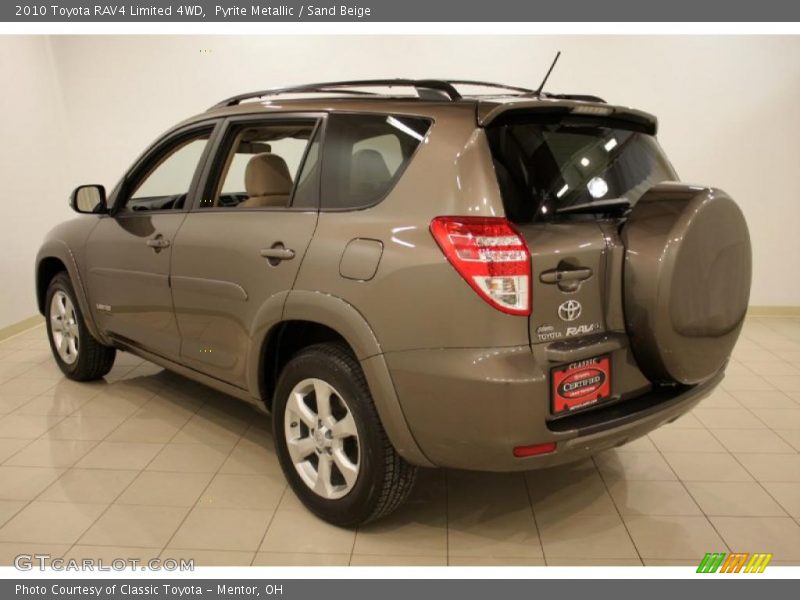 Pyrite Metallic / Sand Beige 2010 Toyota RAV4 Limited 4WD
