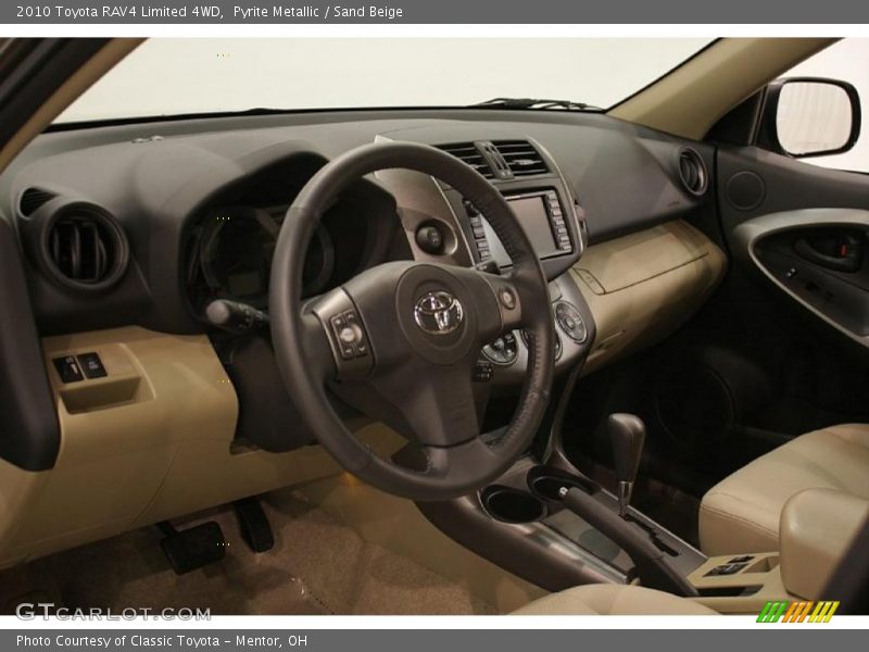 Pyrite Metallic / Sand Beige 2010 Toyota RAV4 Limited 4WD