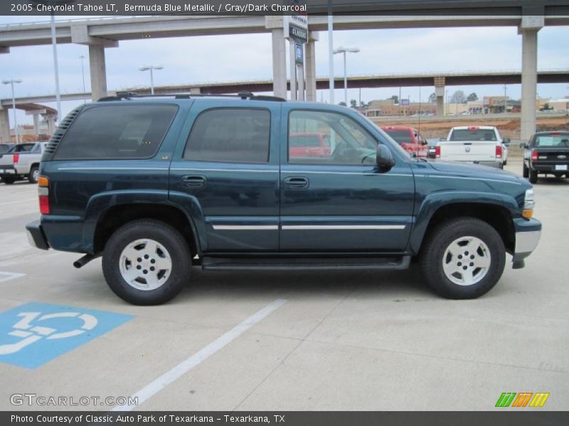 Bermuda Blue Metallic / Gray/Dark Charcoal 2005 Chevrolet Tahoe LT
