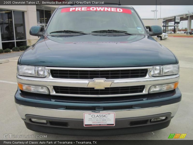 Bermuda Blue Metallic / Gray/Dark Charcoal 2005 Chevrolet Tahoe LT