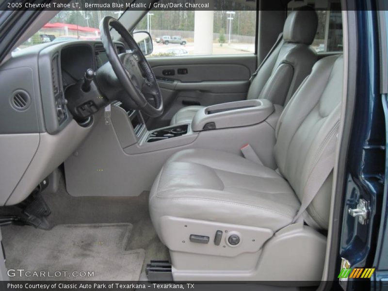 Bermuda Blue Metallic / Gray/Dark Charcoal 2005 Chevrolet Tahoe LT