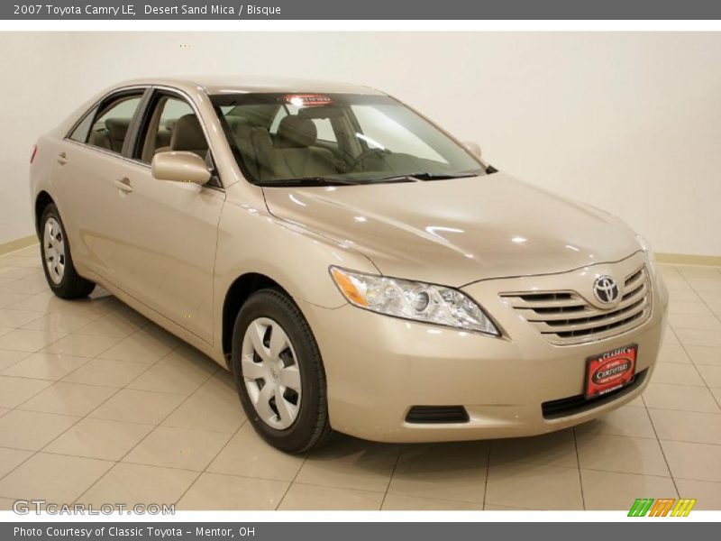 Desert Sand Mica / Bisque 2007 Toyota Camry LE