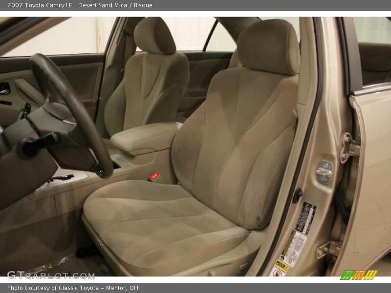 Desert Sand Mica / Bisque 2007 Toyota Camry LE