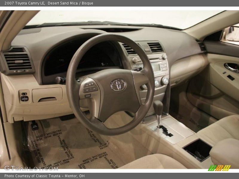 Desert Sand Mica / Bisque 2007 Toyota Camry LE